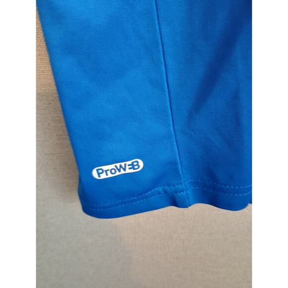 Spyder Shirt Men 2XL Blue Active Proweb Base Layer Outdoors Performance Pullover - Picture 5 of 8